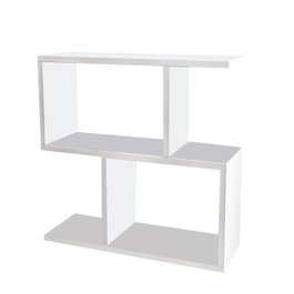 Hanah Home Mesa Auxiliar Life - Blanca, 60x60x20 cm